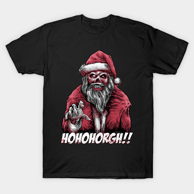 Santa Zombie Santa Claus Camiseta Teepublic Mx