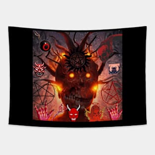 Azza's Hell Fantasy Tapestry