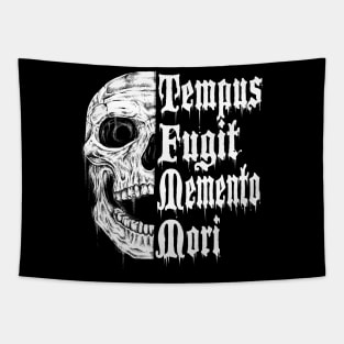 Tempus Fugit Memento Mori Tapestry