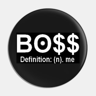 BO$$ (Black) Pin