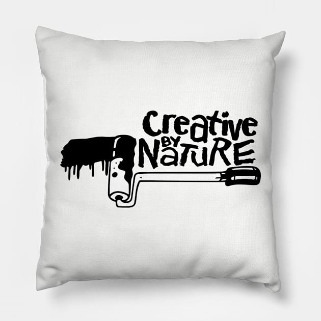 Creative by nature Mural Artist Pillow by TheDopestRobot