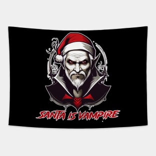 Santa is a vamp Tapestry