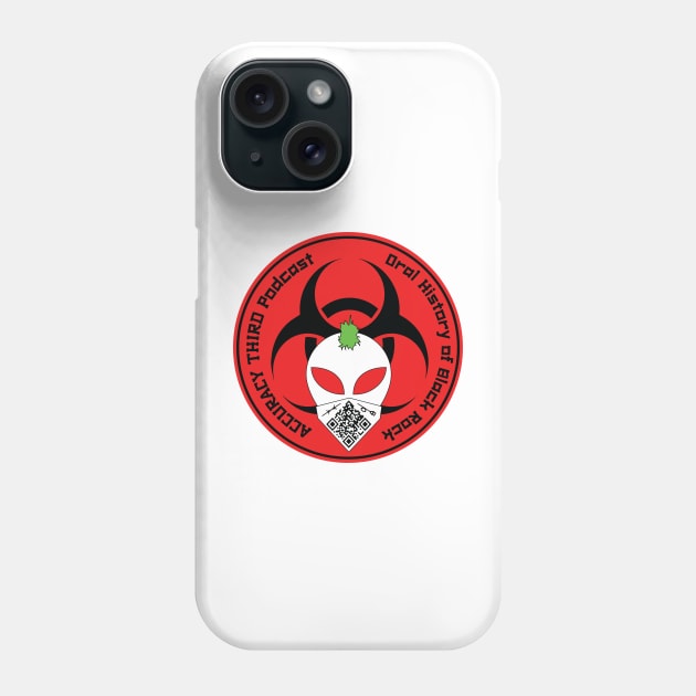 Biohazard Mohawk Alien Phone Case by AccuracyThird