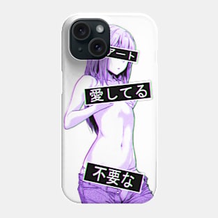 Aesthetic Japanese Girl 6 v2 Phone Case