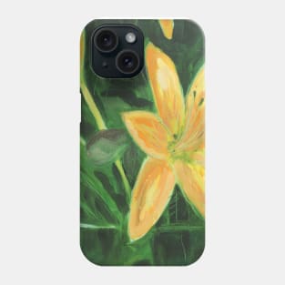 Flower collage, oil painting Phone Case