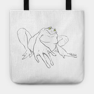 enormous frog Tote