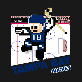 Tampa Bay Hockey 8 bit cartridge design T-Shirt