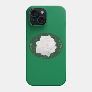 White Rose Dream Phone Case