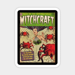 Spider Queen Witchcraft Comic Magnet