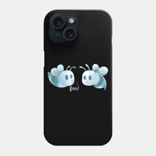 Boo Bees T Shirt Halloween Ghost Bee Here for the Boos Phone Case