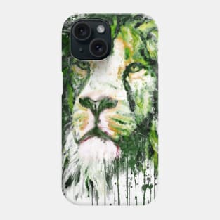 Lion Face Closeup Phone Case