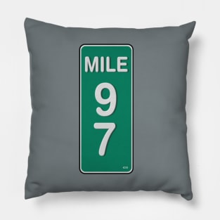 Neskowin, Oregon Mile Marker 97 Pillow