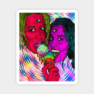 ACID ICE CREAM Magnet