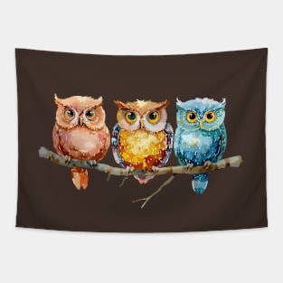 Owlets Tapestry