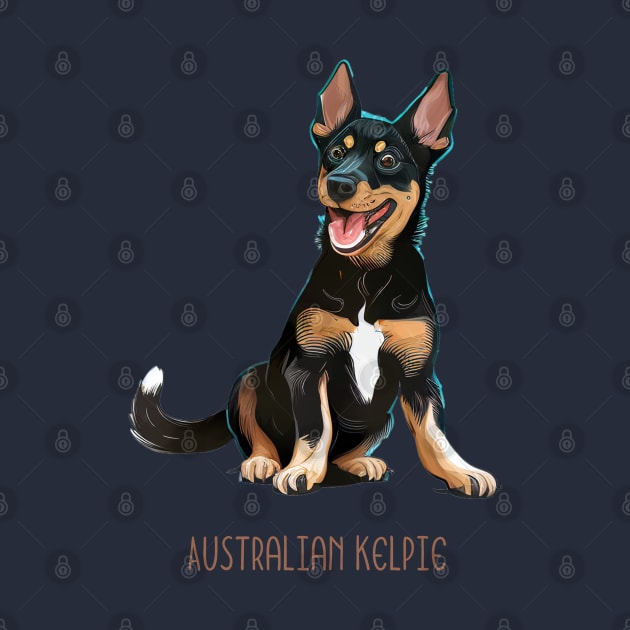 Australian Kelpie by Schizarty