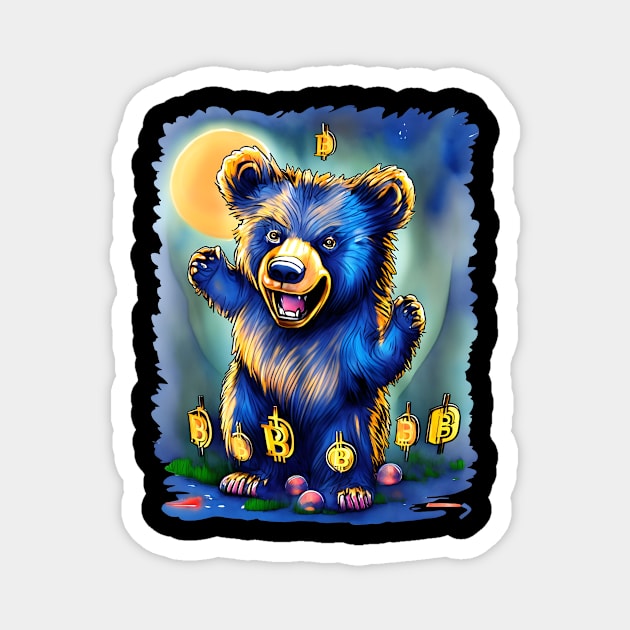 bitcoin bear Magnet by ElArrogante