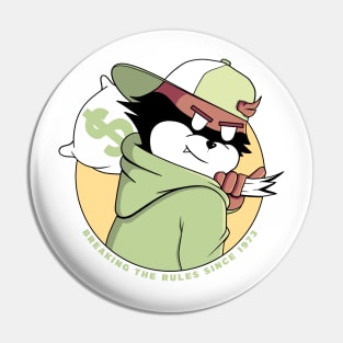 Raccoon - Money Pin