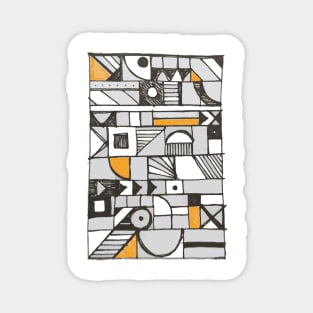 Raw Geometry Sketch 2 Magnet