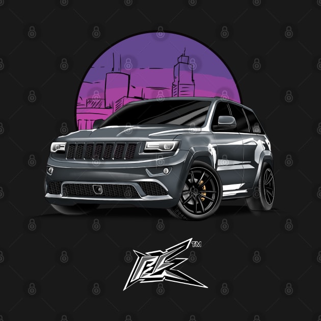 jeep cherokee srt8 gray by naquash