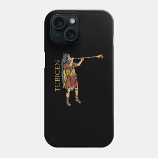 Roman musician in the legion - Tubicen Phone Case