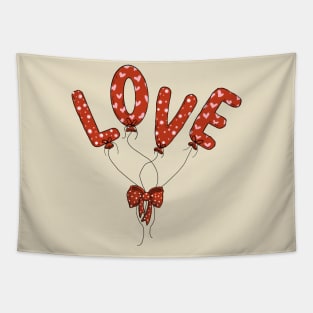 Love Balloons Tapestry