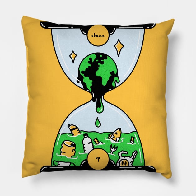 Clean Up Pillow by k8_thenotsogreat