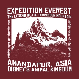 Expedition Everest Attraction - Light T-Shirt