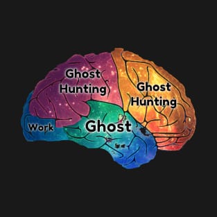 A Ghost Hunter Brain. T-Shirt