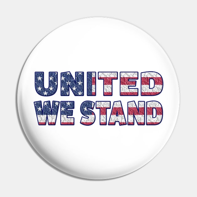 United We Stand Pin by  Colorful&Goldie