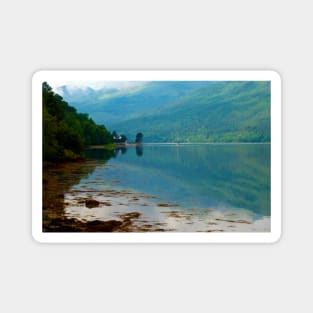 Looking down Loch Long from Arrochar, Scotland Magnet