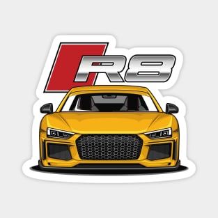 R8 V10 Performance (Vegas Yellow) Magnet