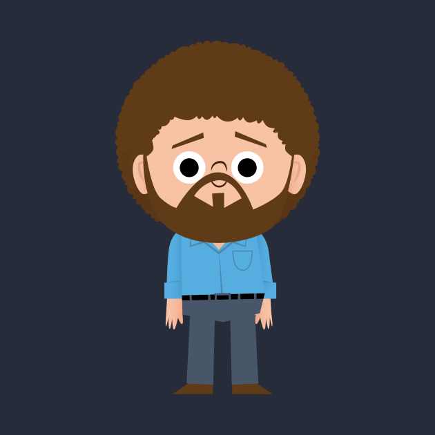 BOB ROSS by Fall Down Tree