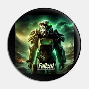 Fallout in Green Pin