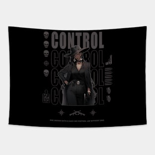 Mafia Anime Style | CONTROL Tapestry