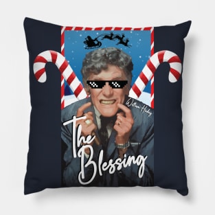 The Blessing William Hickey Smiling Pillow