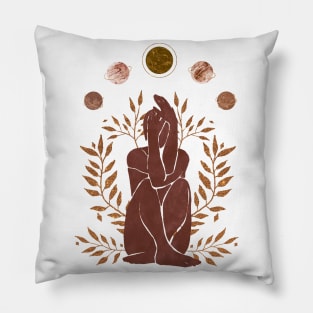 Astro Celestial Feminine Stylish Prints Pillow