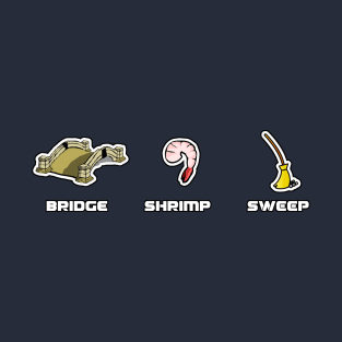 Bridge Shrimp Sweep T-Shirt