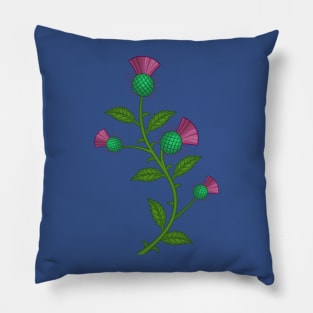 Scotland thistle Pillow