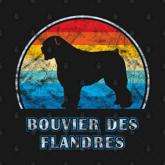 Bouvier des Flandres Vintage Design Dog by millersye