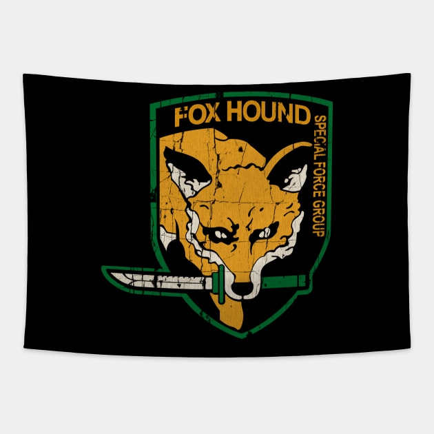 Metal gear Solid - Foxhound Tapestry by OniSide