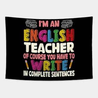 English Teacher Grammar Editor Professor Writer Linguistics Tapestry