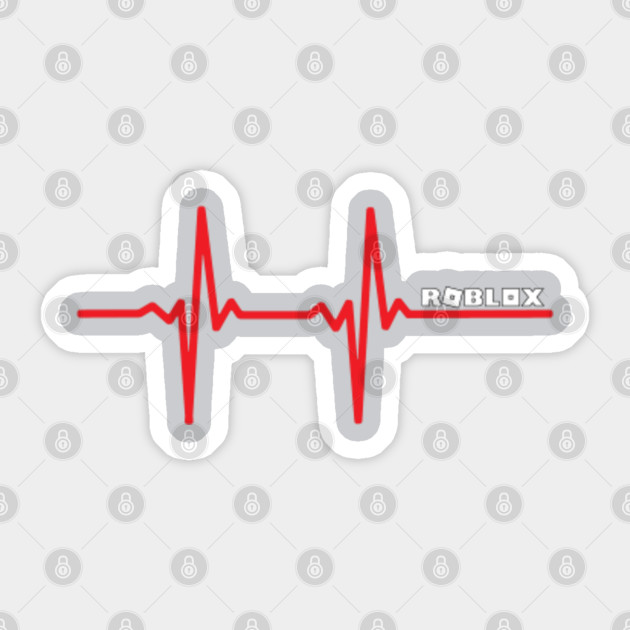 Roblox Noob Gamer Heartbeat Roblox Sticker Teepublic - roblox amazing heartbeat issue