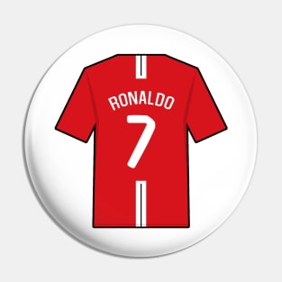 Ronaldo 2007/08 Jersey Pin