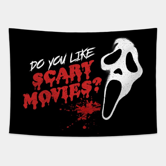 Do you like scary movies? Tapestry by NinthStreetShirts