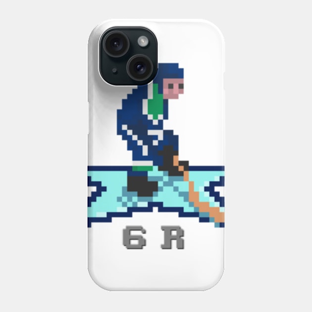 NHL 94 Shirt - VAN #6 Phone Case by Beerleagueheroes.com Merch Store