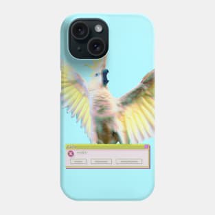 A E S T H E T I C  SCREM - cockatoo Phone Case