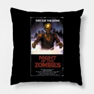 Night Of The Zombies VHS box Pillow