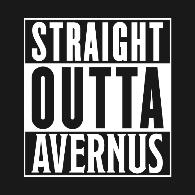 Straight Outta Avernus by OfficialTeeDreams