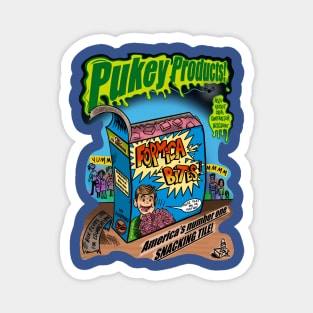 Pukey Products number 2 “Formica Bites” Magnet