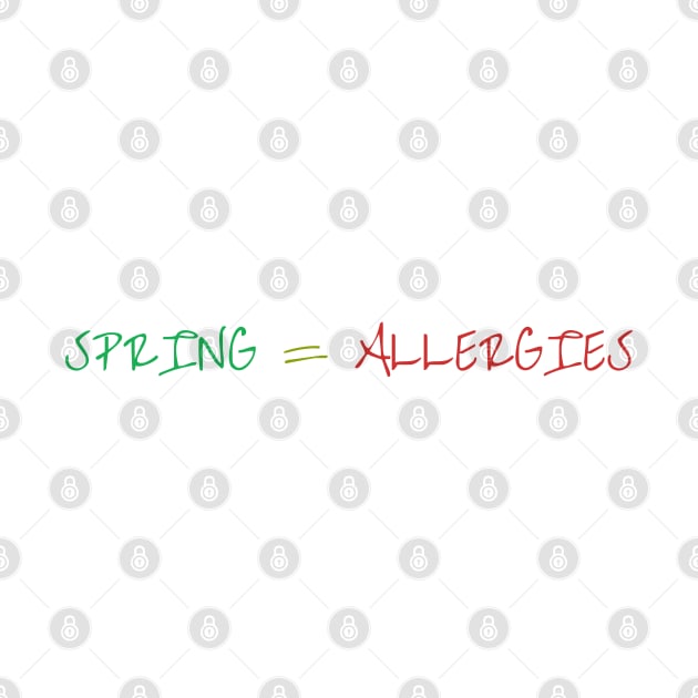 Spring Allergies by MrWho Design